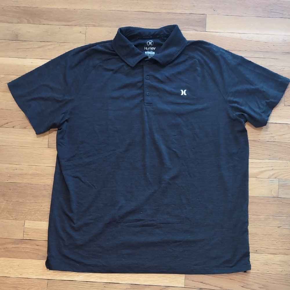 Hurley Men's Dark Gray Polo Shirt